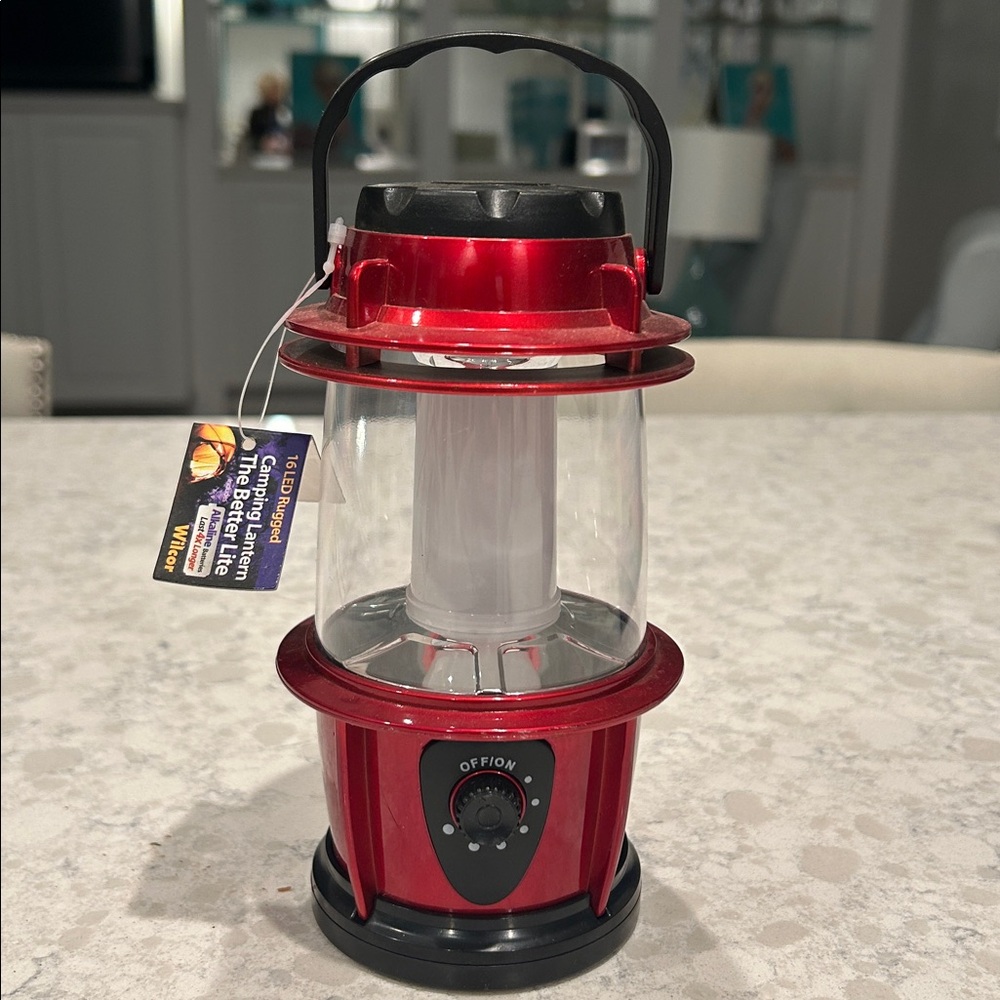 Used once - WILCOR 16 LED Camping Lantern